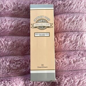 BRAND NEW Scarlett Rose shea butter silky hand cream with rose 1.94 oz